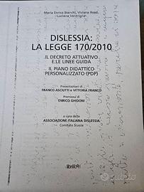 Libro Dislessia la legge 170 del 2010
