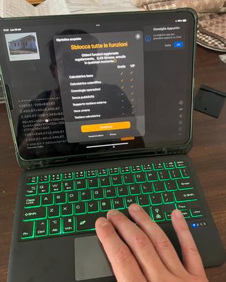 Tastiera + Cover Keyboard 10.2”/10.5” iPad – Nuova