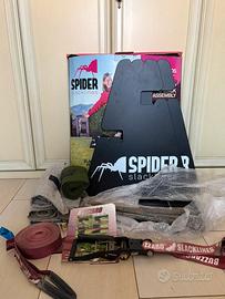 Set Slackline Buzzard+supporti Spider slacklines