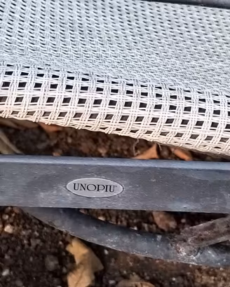 coppia lettini da giardino UNOPIU'