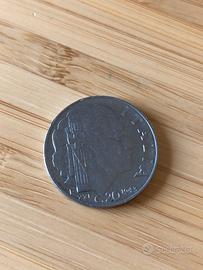 Moneta 20 centesimi Italia 1943
