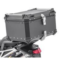 Bauletto alluminio nero 65lt