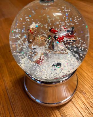 Boule de Neige Babbo Natale con Carillon