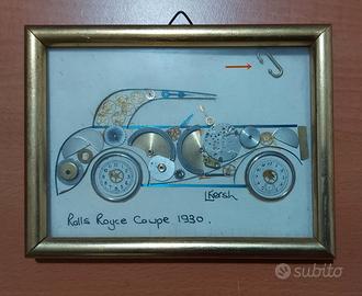 QUADRO REALIZZATO CON PARTI DI OROLOGI