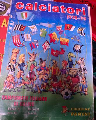 Figurine Panini Calciatori anno 1978-79 recuperate