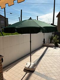 Ombrellone da Giardino con piedistallo