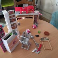 pizzeria e supermercato barbie 