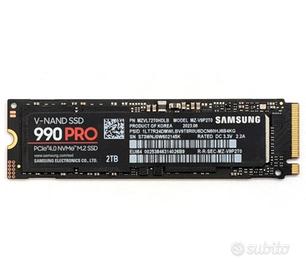 NUOVA Samsung 990 PRO NVMe M.2 SSD 2TB 