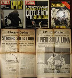 Allunaggio 1969: 5 periodici dell'epoca