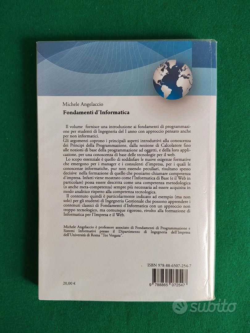 Fondamenti d informatica Michele Angelaccio Libri e Riviste In