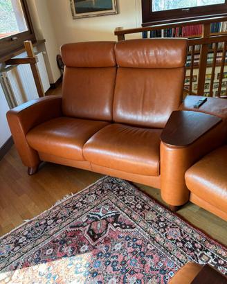 Divani  in Pelle + Pouf