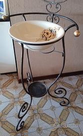 Toilette in ferro battuto 