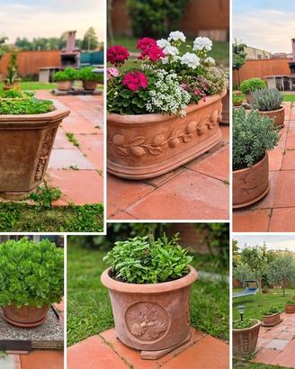 Vasi in terracotta toscana (Varie misure e modelli