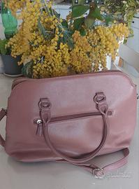 borsa donna David Jones rosa cipria scuro