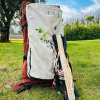 vela kitesurf north evo 9 + barra slingshot