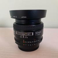 NIKON AF NIKKOR Obiettivo 50mm F 1.4 D