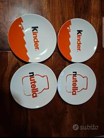 piattini kinder nutella