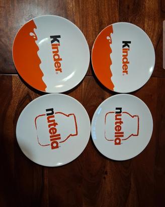 piattini kinder nutella