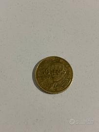 Moneta 50 centesimi  per collezionismo