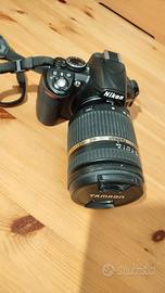 Nikon D3100 + tele obiettivo Tamron 18-270