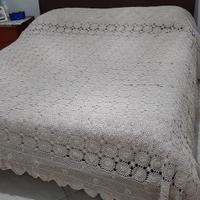 copriletto   a uncinetto  