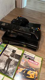 Xbox360 slim + 8 giochi