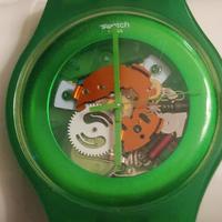 Orologio a Batteria Swatch 2013 Green Funzuonante