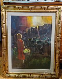 Dipinto di Eliano Fantuzzi dimensn 103x83