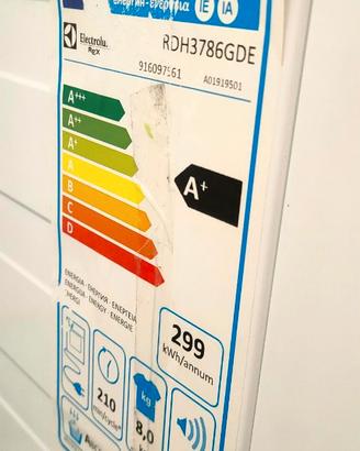 Asciugatrice Electrolux Rex RDH3786GDE pompa di ca