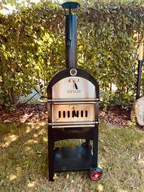 Barbeque forno pizza a legna carbonella
