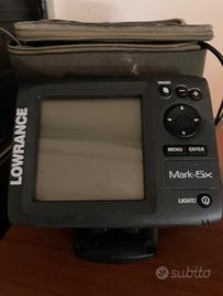 Ecoscandaglio lowrance mark 5x +garmin e trex
