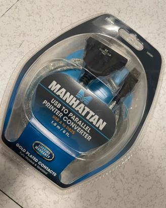 Conertitore da usb a stampante parallela Manhattan