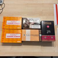 5 scatole incenso miste