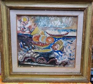 Dipinto Luciano Schifano 1967 Olio Contemporarte
