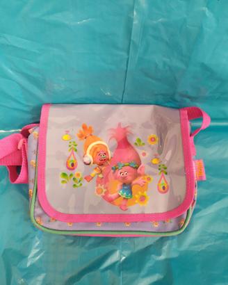 Borsetta tracolla bambina Trolls 23cm