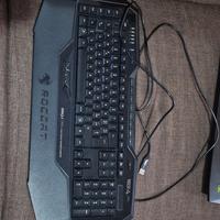 Tastiera gaming retroilluminata