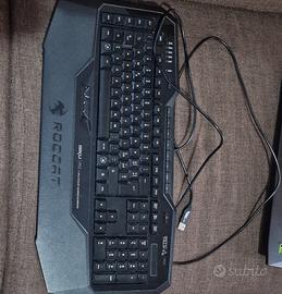 Tastiera gaming retroilluminata