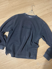 maglione S.Oliver vintage oversized streetwear blu