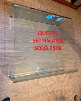 TAVOLINO IN VETRO 90 X 90 H35 1CM