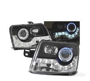 FARI DIURNI FIAT PANDA 03-09 NERI