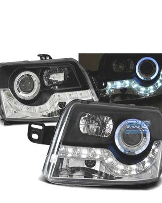 FARI DIURNI FIAT PANDA 03-09 NERI
