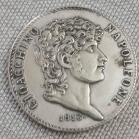 Lire 5 Gioachino Napo 1813 + 1911 e 1914