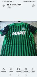 Maglia nero verde,centenario Sassuolo,Berardi.