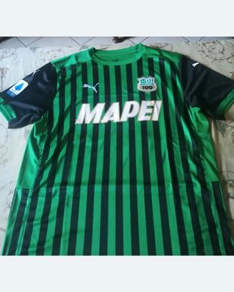Maglia nero verde,centenario Sassuolo,Berardi.