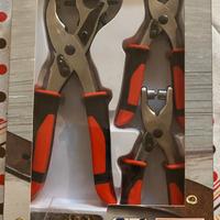 Set pinze per fori bottoni e occhielli