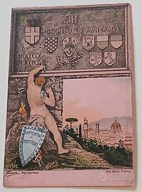 Cartolina VIII Corpo d'Armata Regio Es. Italiano.