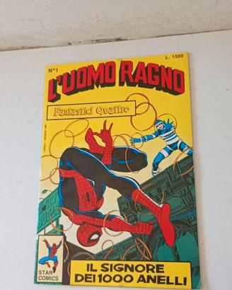 l'uomo ragno star comics PRIMISSIMI NUMERI
