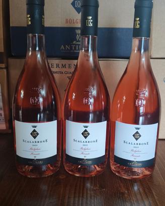 3x scalabrone rosè Antinori 