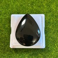Ossidiana 52.35 ct taglio goccia