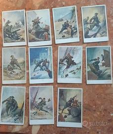 Cartoline d'epoca " Atti eroici dei Carabinieri re